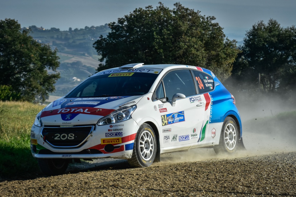 De Tommaso Ferrara Peugeot 208 R2B Sono Campioni Italiani Rally